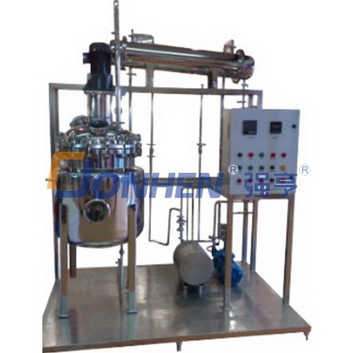 Reaction extraction tank