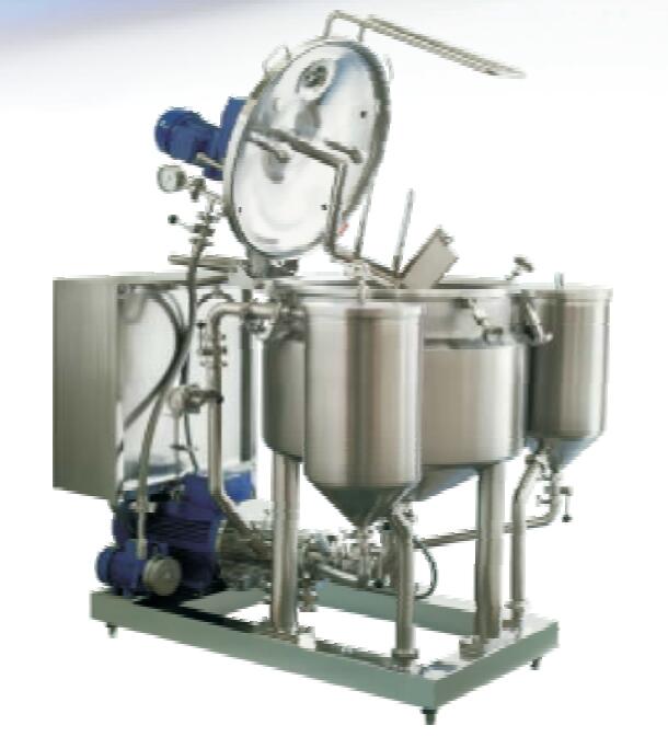 Vacuum emulsifying & batch