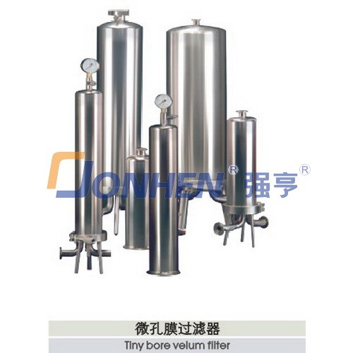 Microporous membrane filter